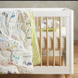 Katie Vernon for Anthropologie Wilderness Map Quilt